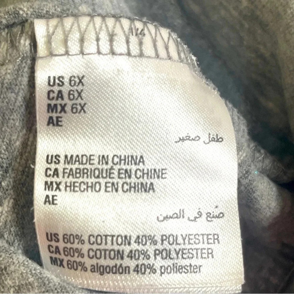 Girl Zip Up Hoodie w/Jogger Pants/Capri Bundle (2) - Size 6X - Picture 4 of 12